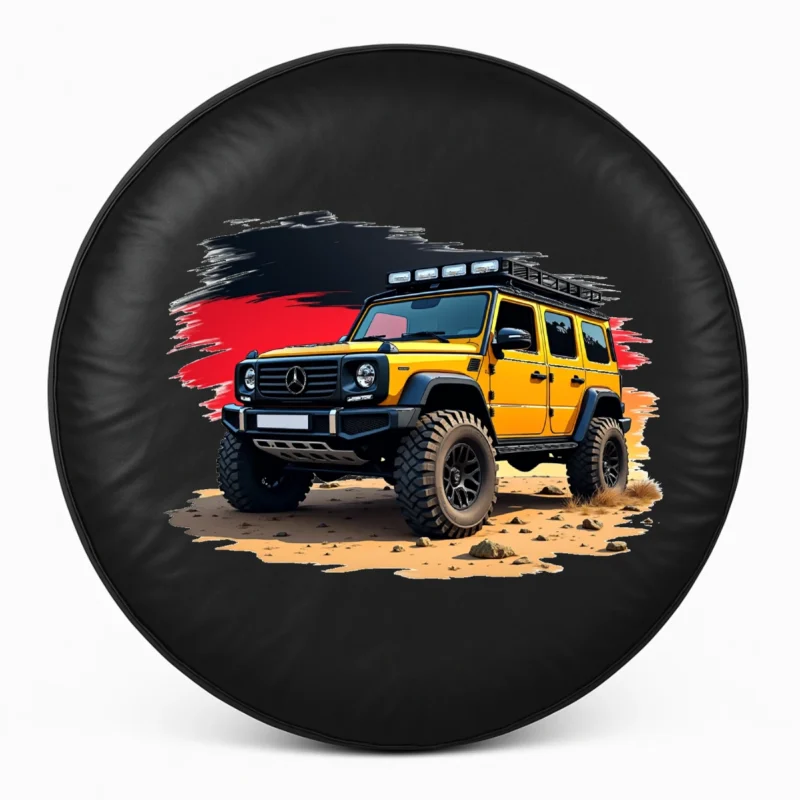 G-Wagon Reserveradabdeckung vorn - Heritage Edition