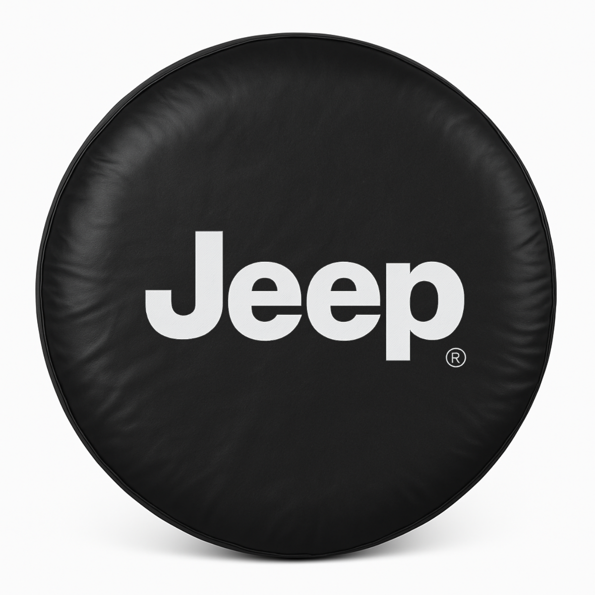 Copriruota di scorta Jeep – vista frontale sul veicolo