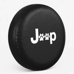 Copriruota di scorta Jeep zampe - vista laterale