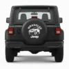 Copertura per ruota di scorta Jeep Wrangler vista frontale del veicolo