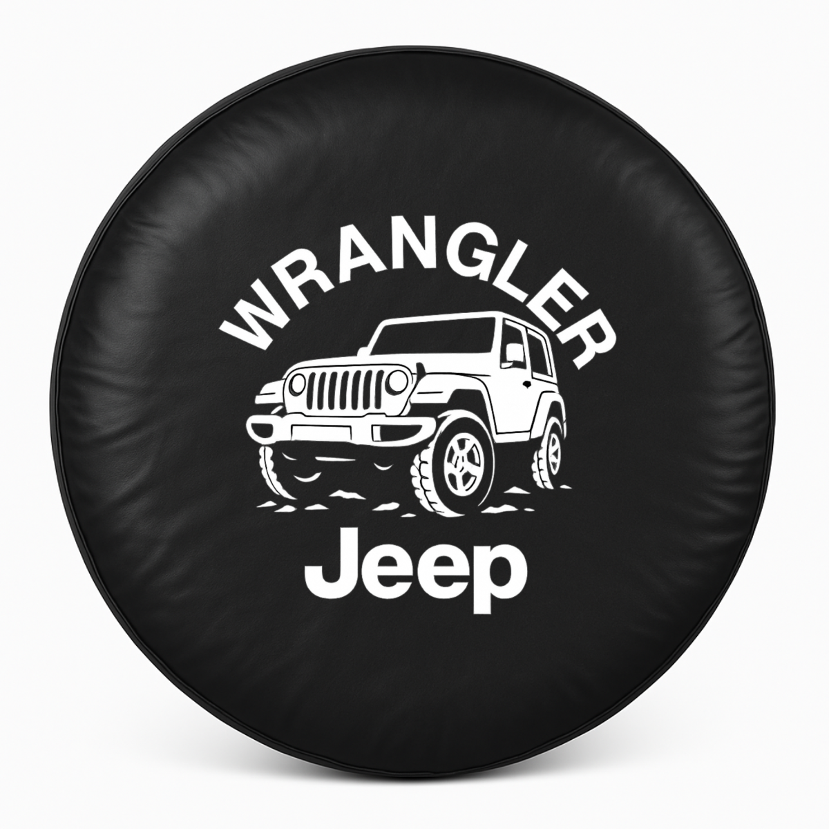 Copertura per ruota di scorta Jeep Wrangler vista frontale