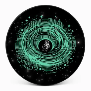 Copri ruota di scorta "Buco Nero"