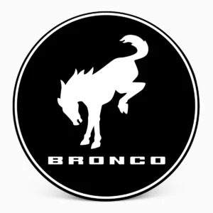 Copri ruota di scorta "Logo Bronco"