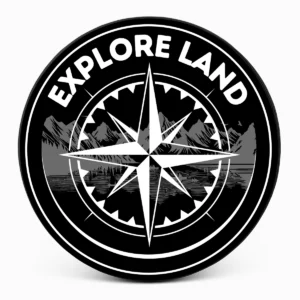 Copri ruota di scorta "Explore Land"