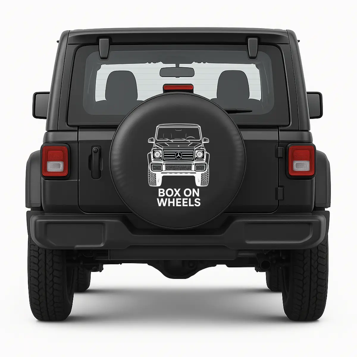 G Wagon Reservewielhoes – Box On Wheels