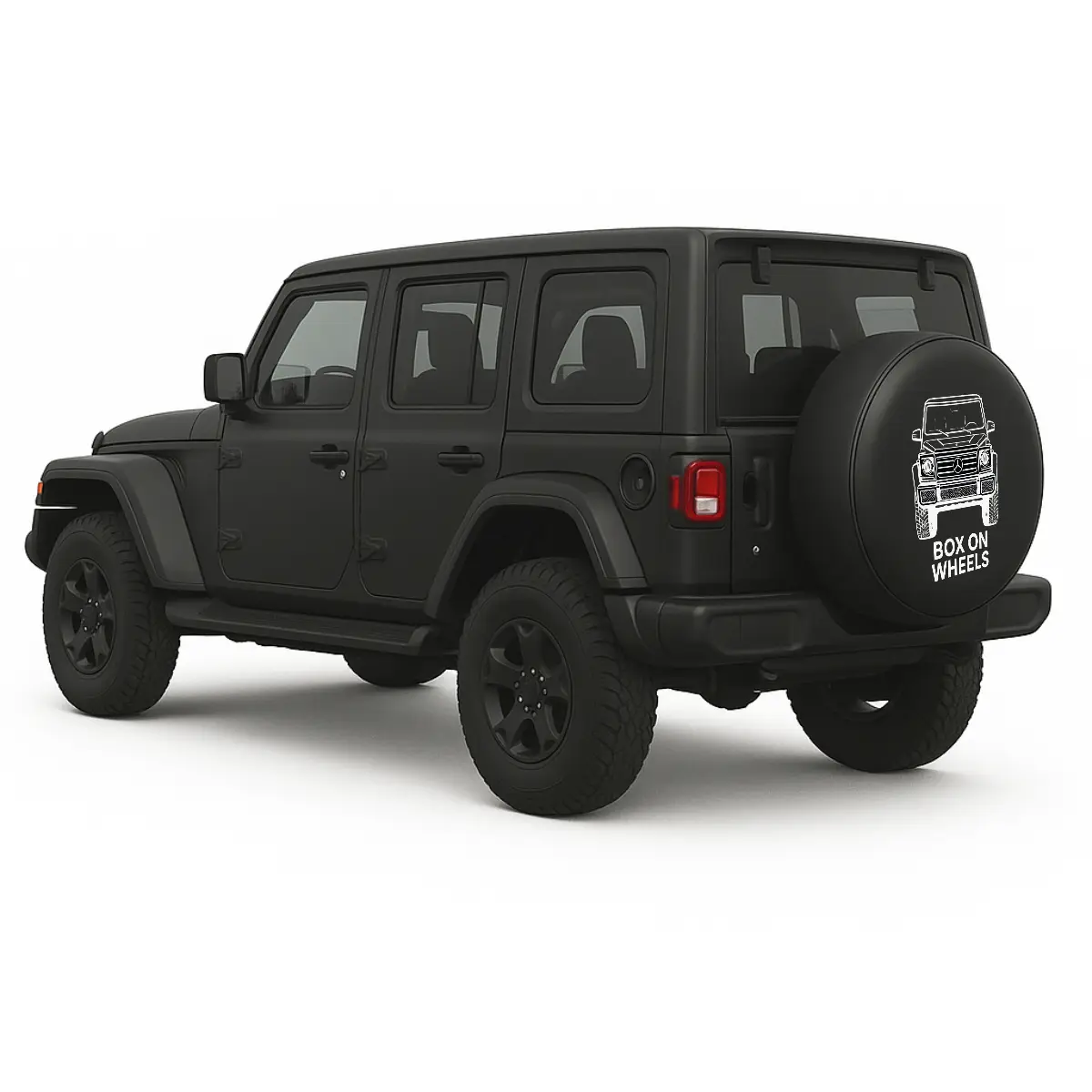 G Wagon Reservewielhoes – Box On Wheels