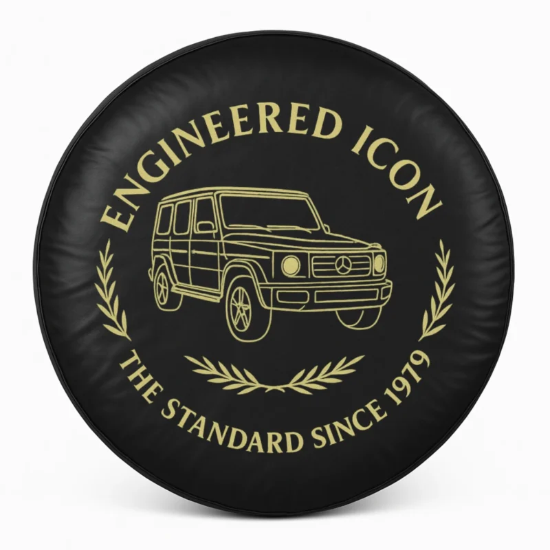 G Wagon Spare Tire Cover - Premium