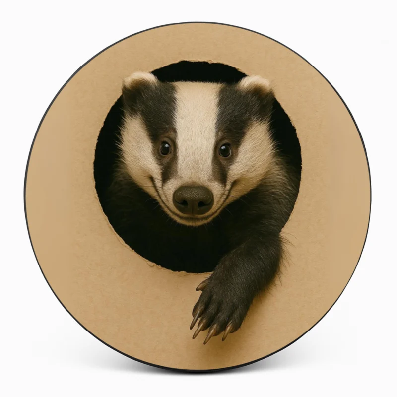 "Bold Badger" Spare Tire Cover
