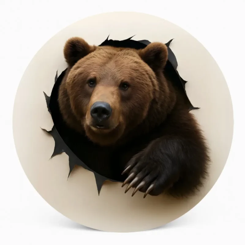 Bear Spare Tire Cover