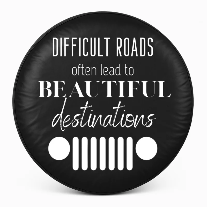 "Beautiful Destinations" Spare Tire Cover