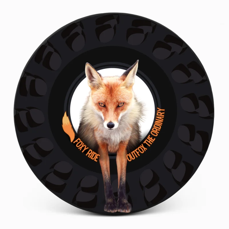 "Foxy Ride" Spare Tire Cover