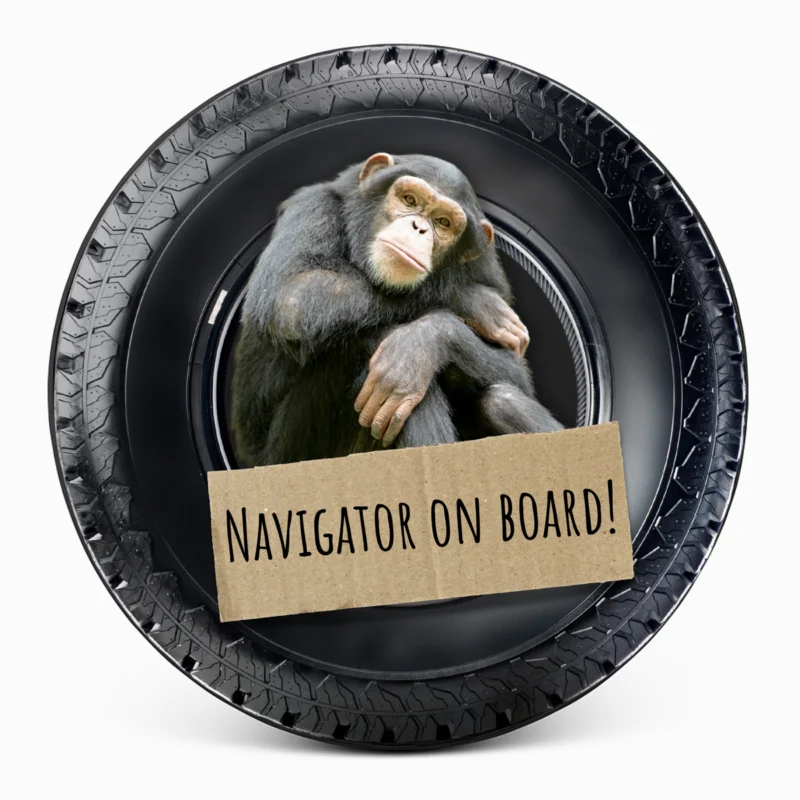 "Monkey" Spare Tire Cover