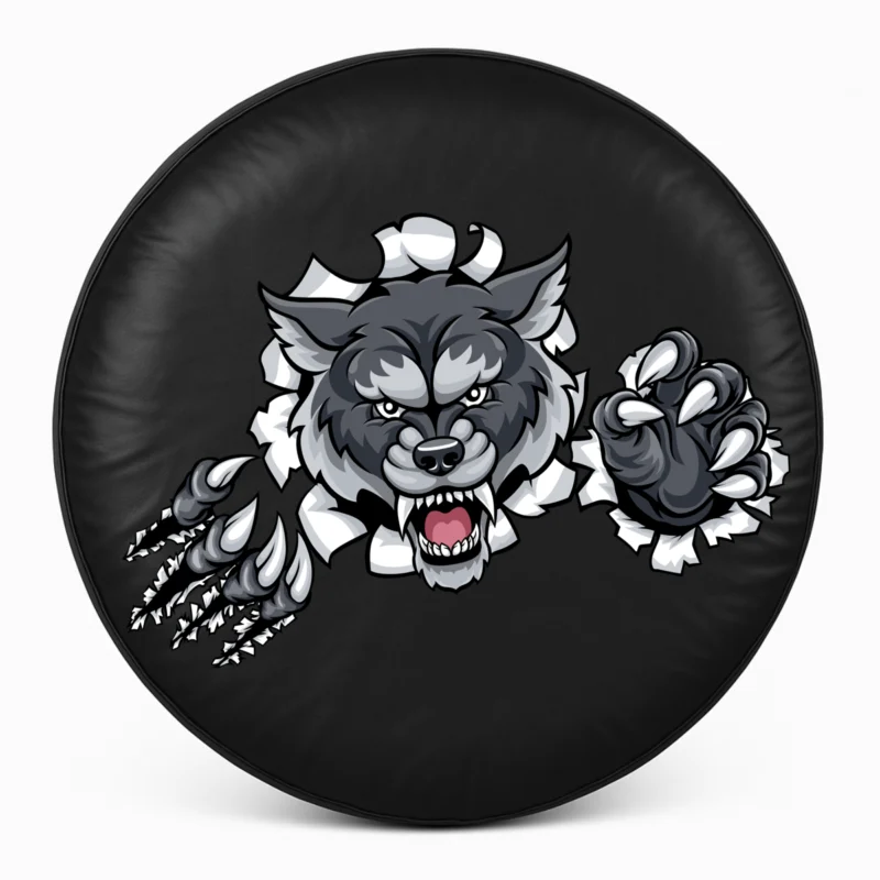 "Wolfy" Spare Tire Cover