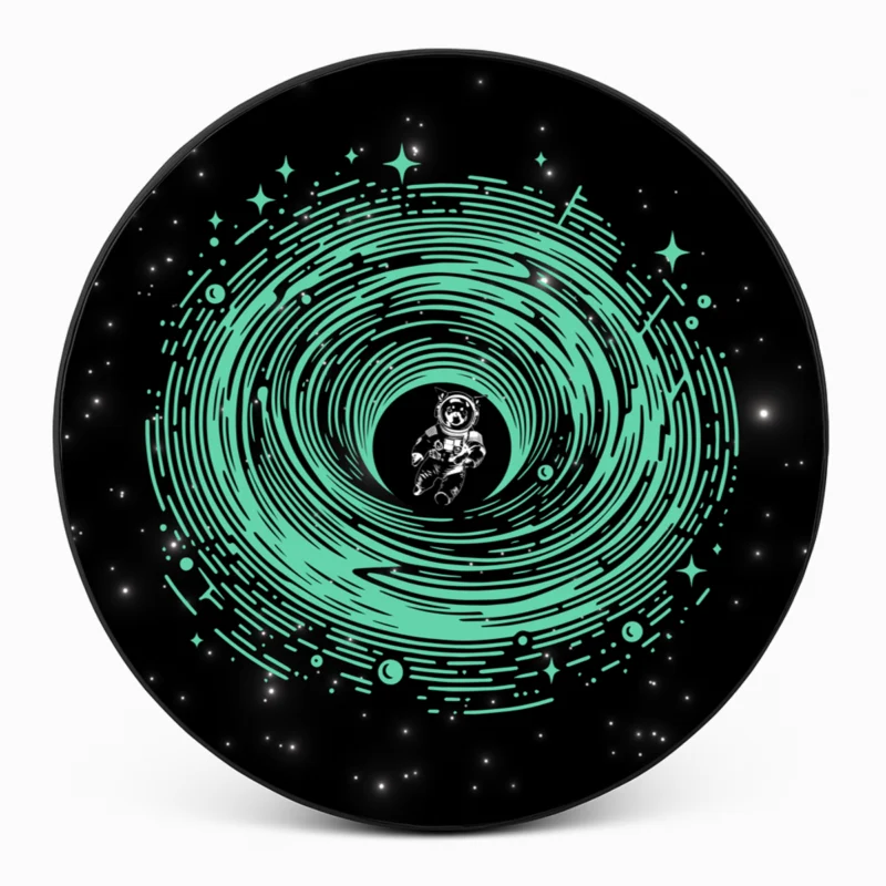 "Black Hole" Spare Tire Cover