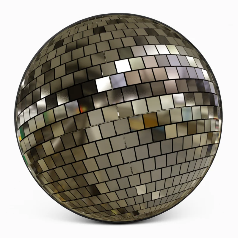 "Disco ball" Spare Tire Cover