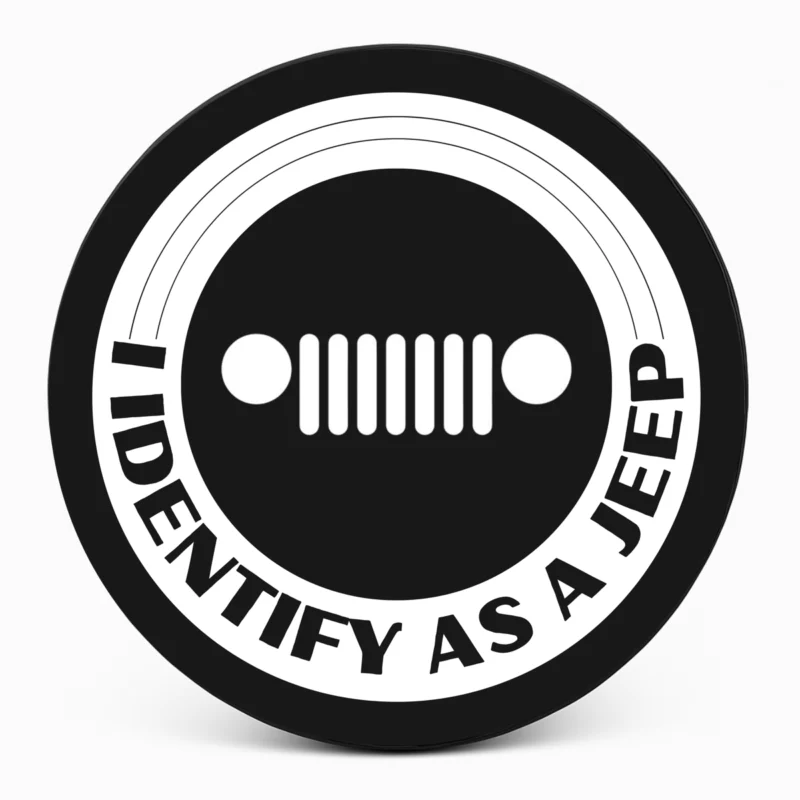 "Proud to Be a Jeep" Spare Tire Cover