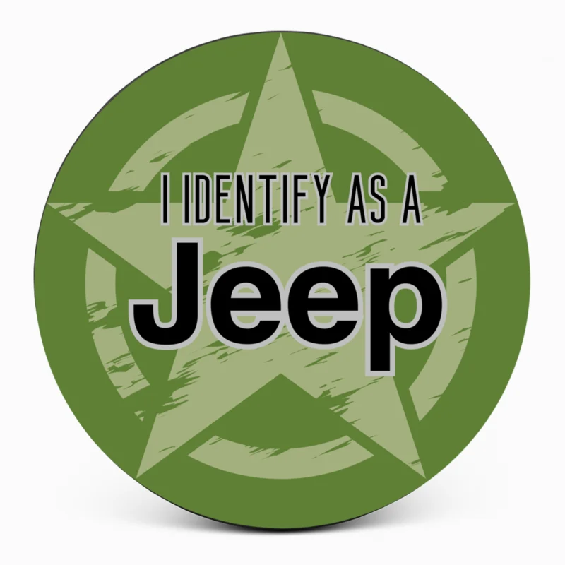 "Born for the Jeep Life" Spare Tire Cover