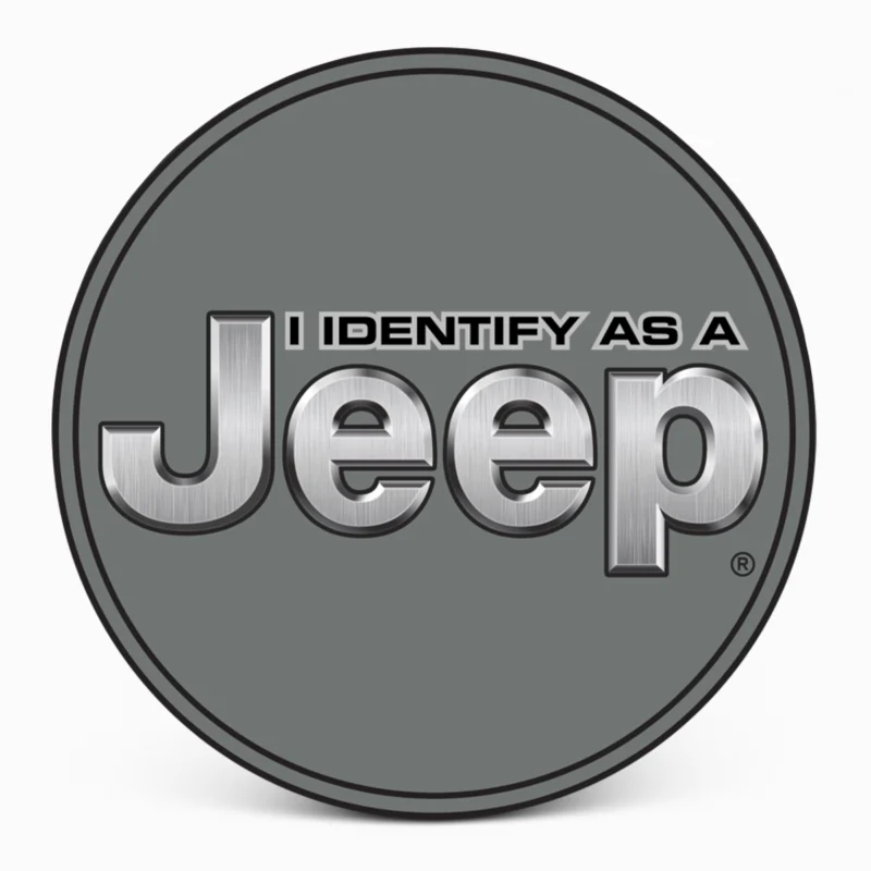 "Driven by Identity" Spare Tire Cover