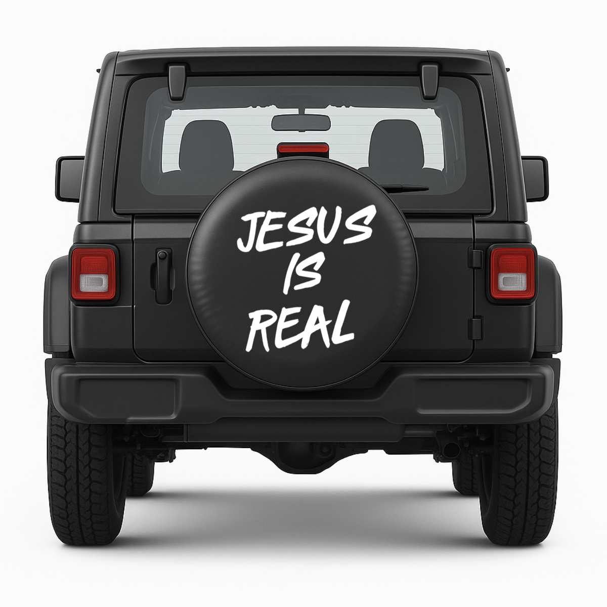 Jesus Is Real — funda para rueda de repuesto personalizada de Wheel Shell