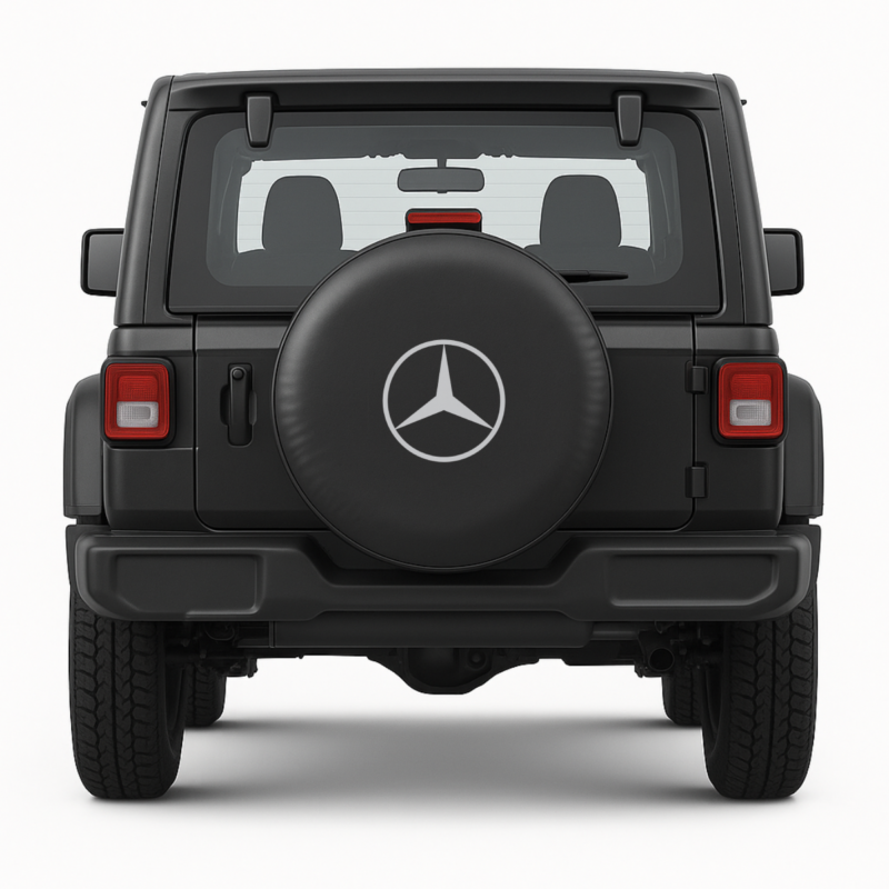G Wagon Spare Tire Cover - Mercedes Classic