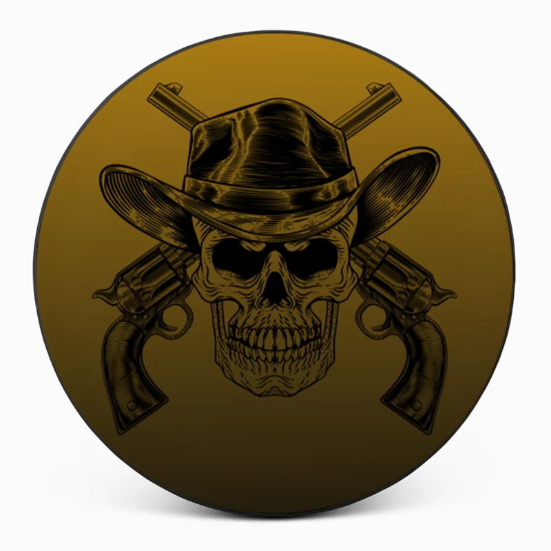 "Deadly Frontier" Spare Tire Cover
