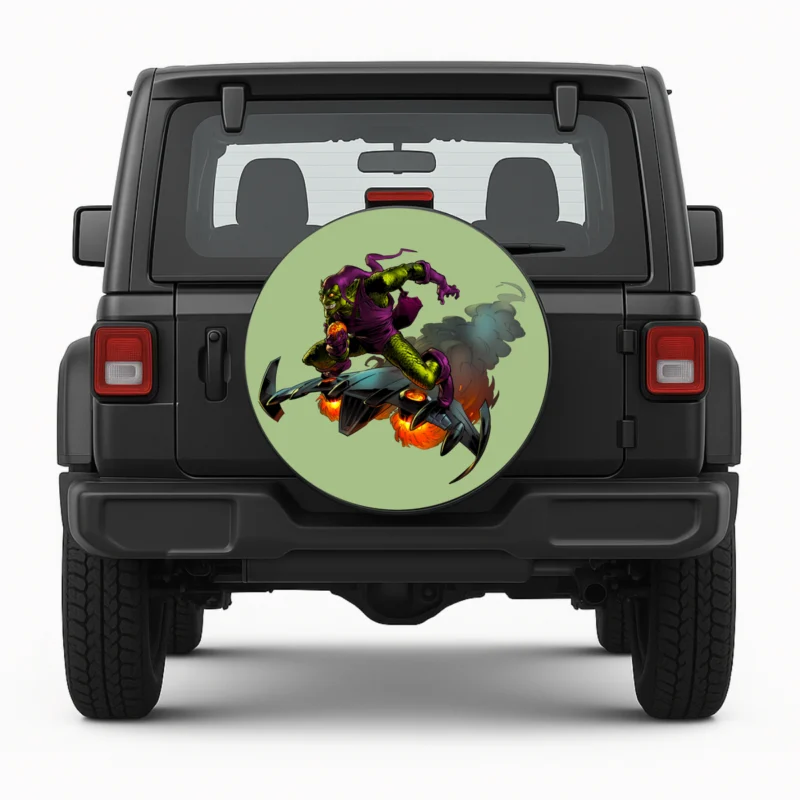 Green Goblin Spare Tire Cover