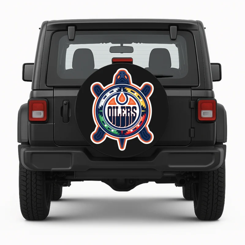Oilers Spare Tire Cover