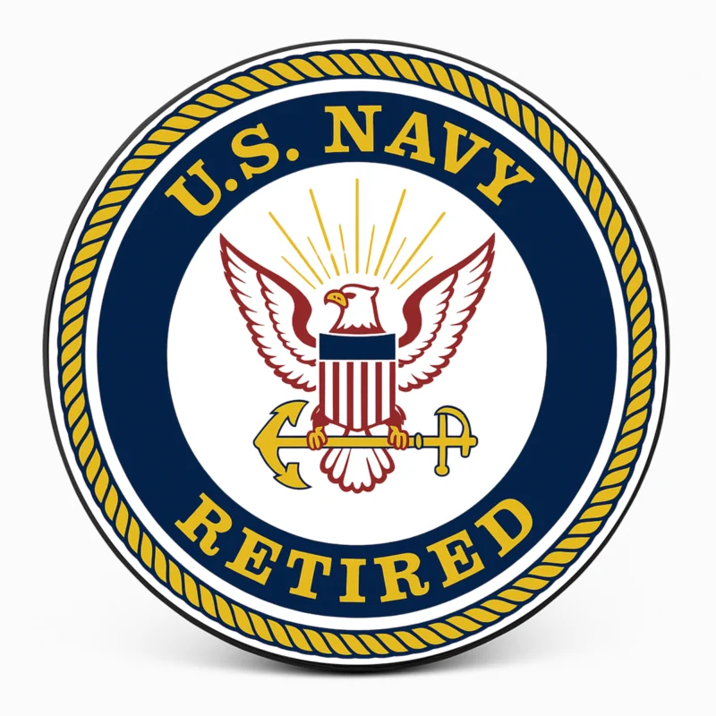 "US Navy" Spare Tire Cover