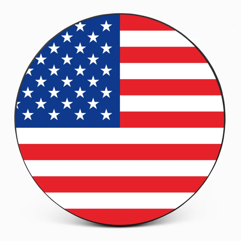 "USA flag" Spare Tire Cover
