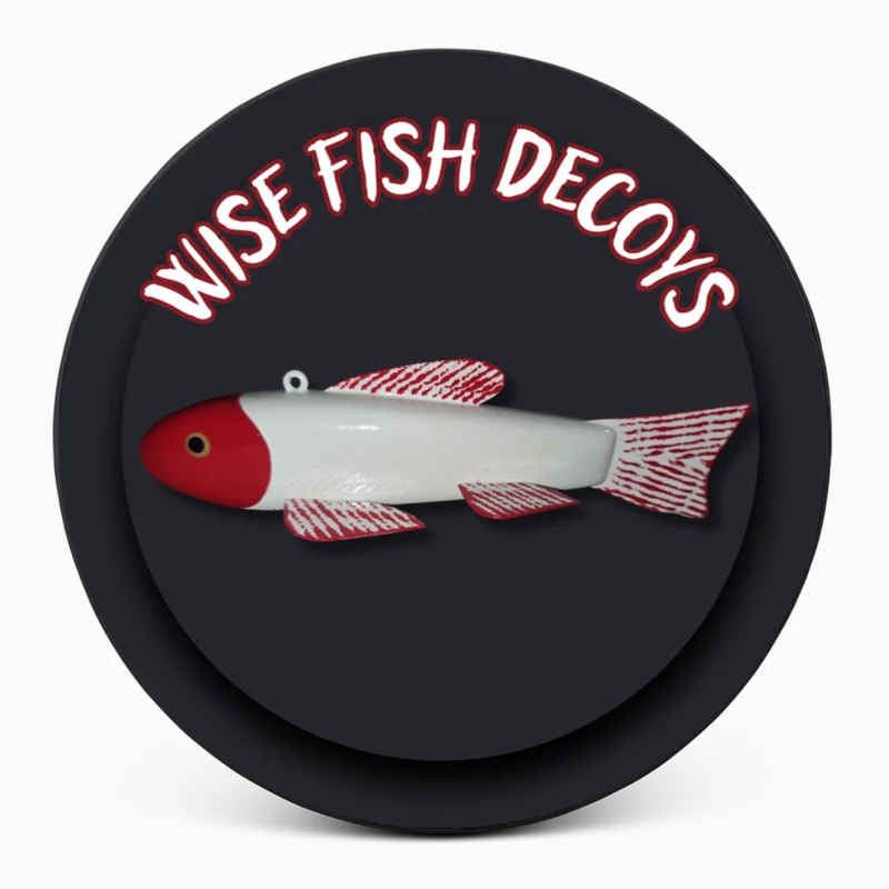 "Wise Fish Decoys" Spare Tire Cover