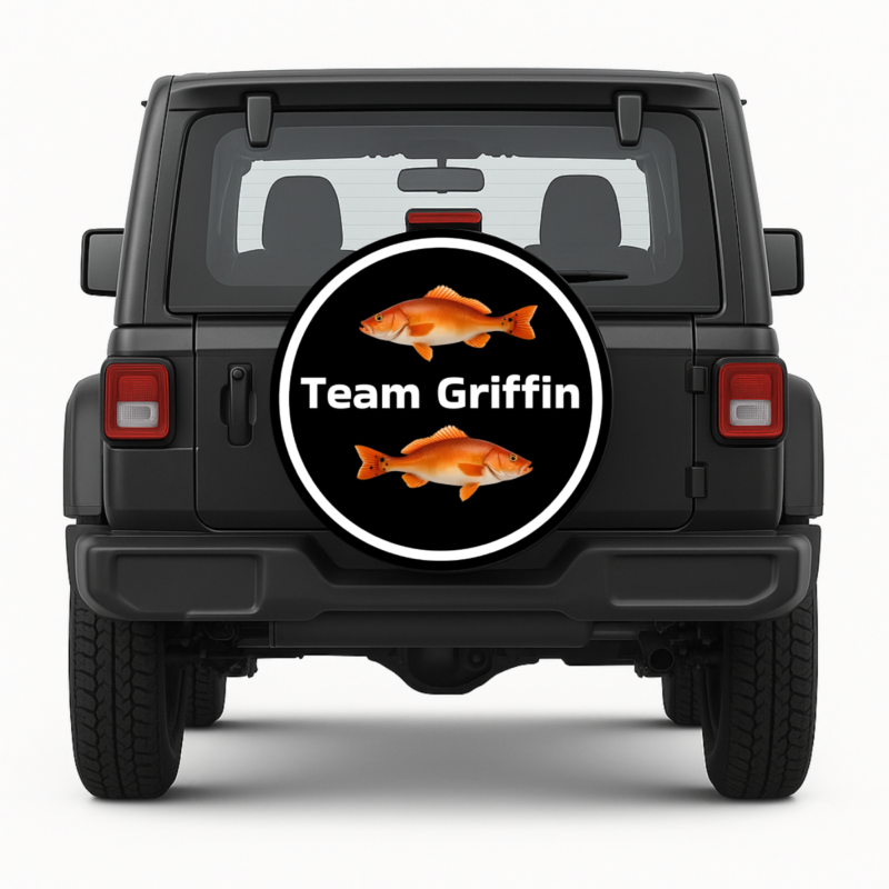 Team Griffin RedFish Spare Tire Cover