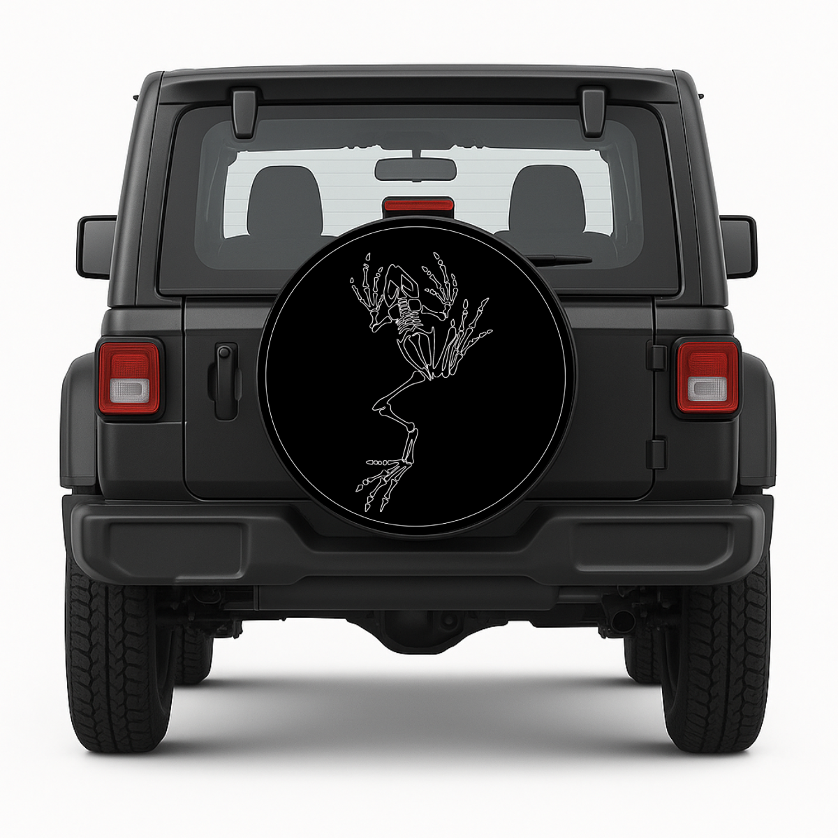 Frog Bones Spare Tire Cover