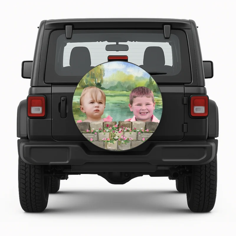 Grandbabies Spare Tire Cover