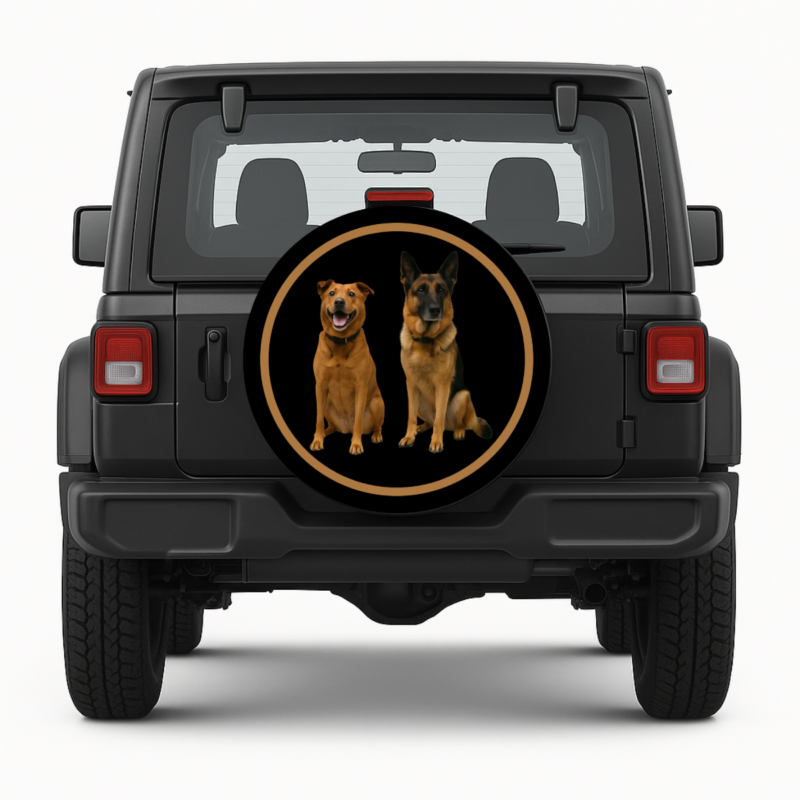 Two Friends Spare Tire Cover