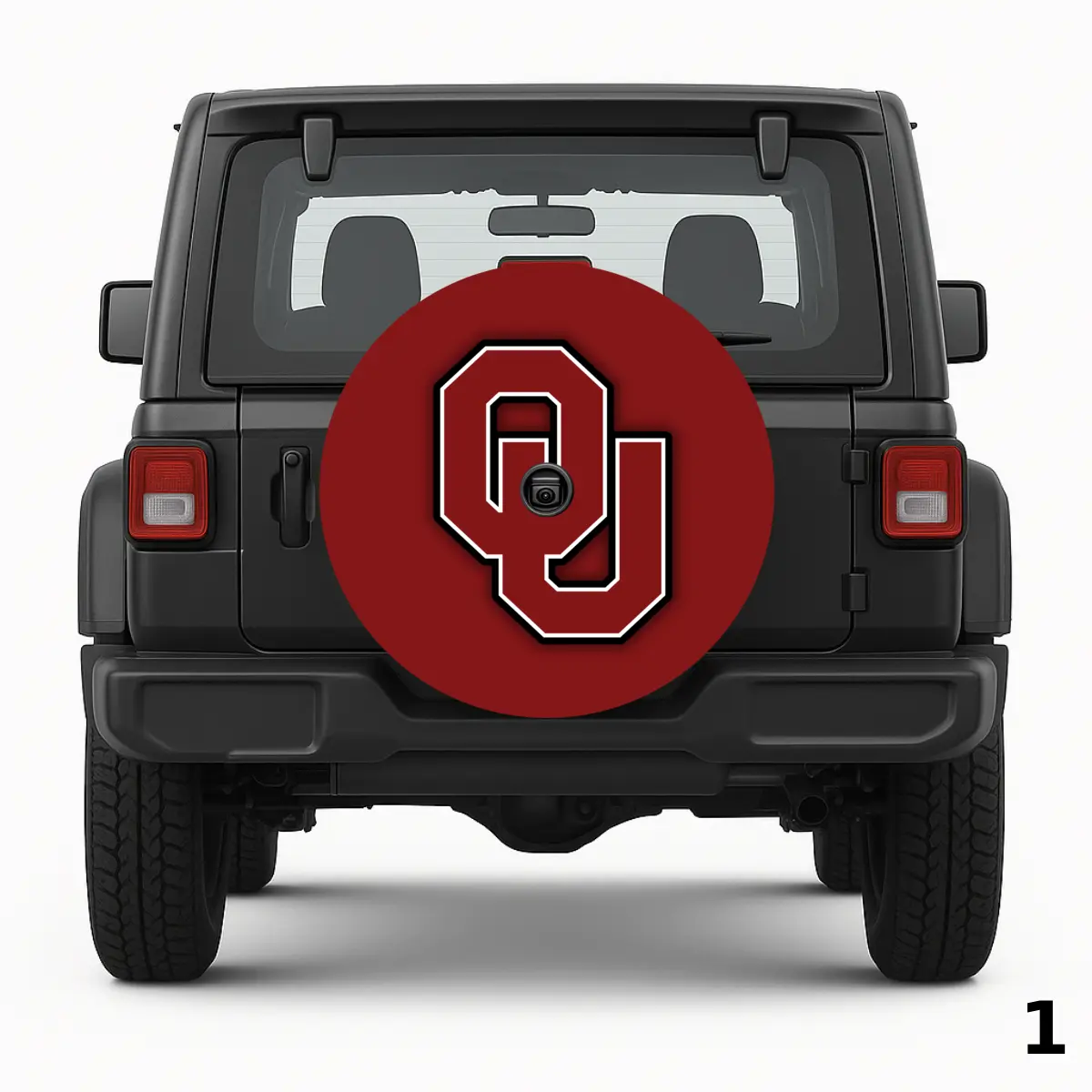 Oklahoma Sooners Spare Tire Cover - Image 2