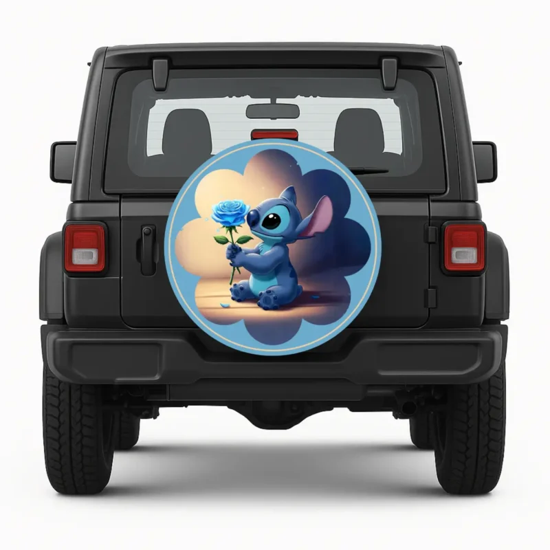 Stitch — custom spare tire cover by Wheel Shell