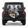 Family & Dog Spare Tire Cover