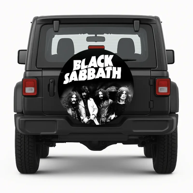Black Sabbath Spare Tire Cover 1