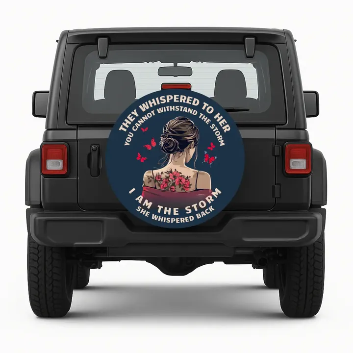 I'm the Storm Spare Tire Cover