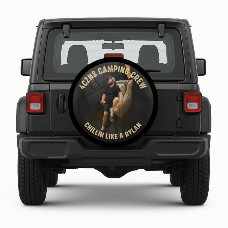 Chillin Like a Dylan Spare Tire Cover