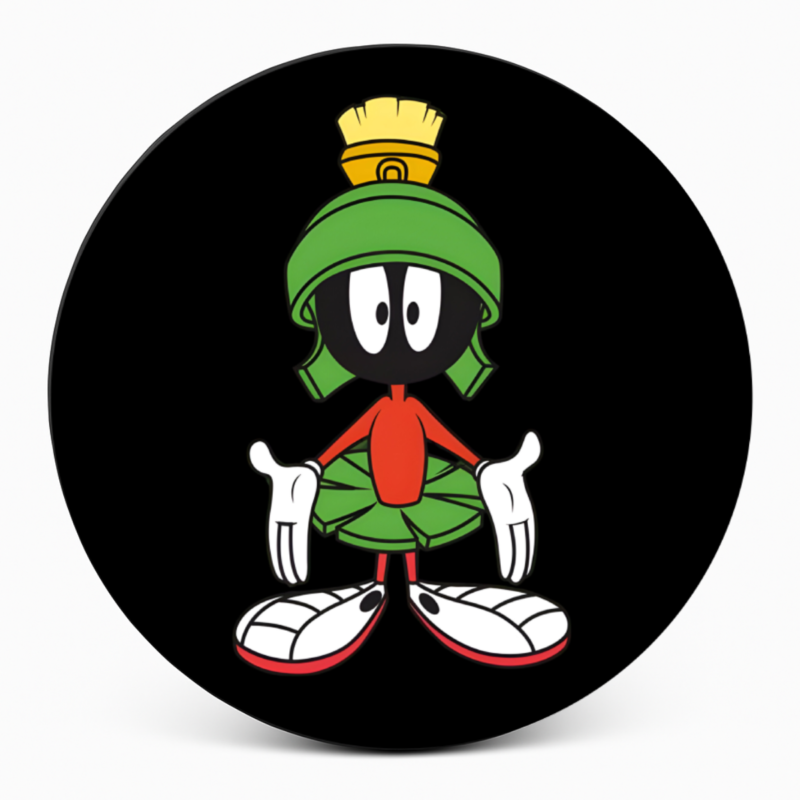 Marvin the Martian Confused Spare Tire Cover