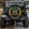 Honor, Sacrifice, Loyalty Spare Tire Cover
