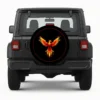Red Phoenix Spare Tire Cover