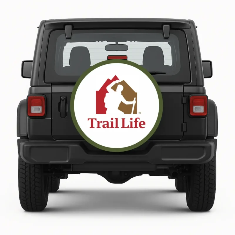 Trail Life — custom spare tire cover by Wheel Shell