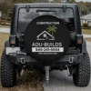 ADU-Builds Construction Spare Tire Cover