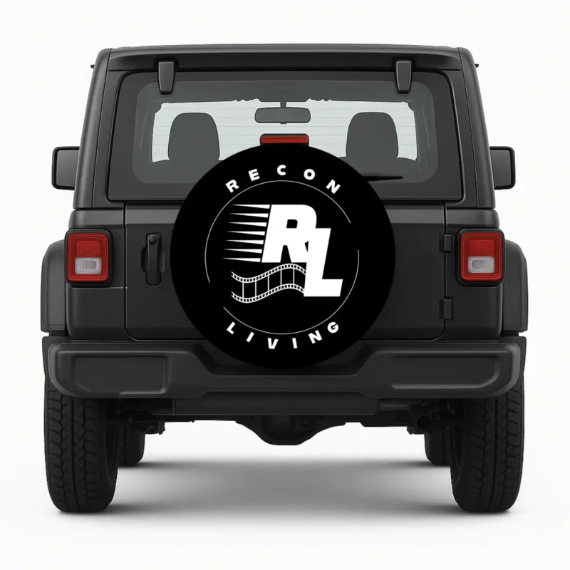 RL Logo — custom spare tire cover by Wheel Shell