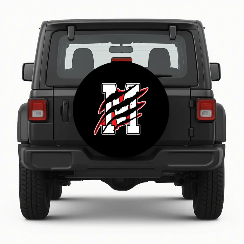 Mansfield Sky — custom spare tire cover by Wheel Shell