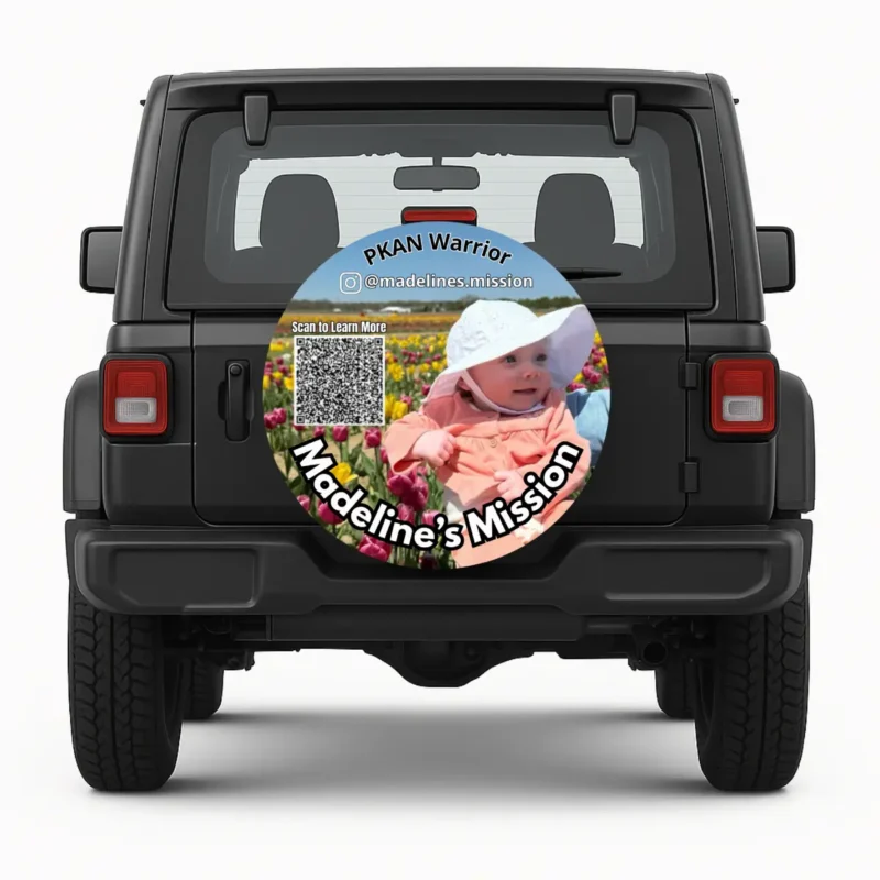 Madeline's Mission Spare Tire Cover