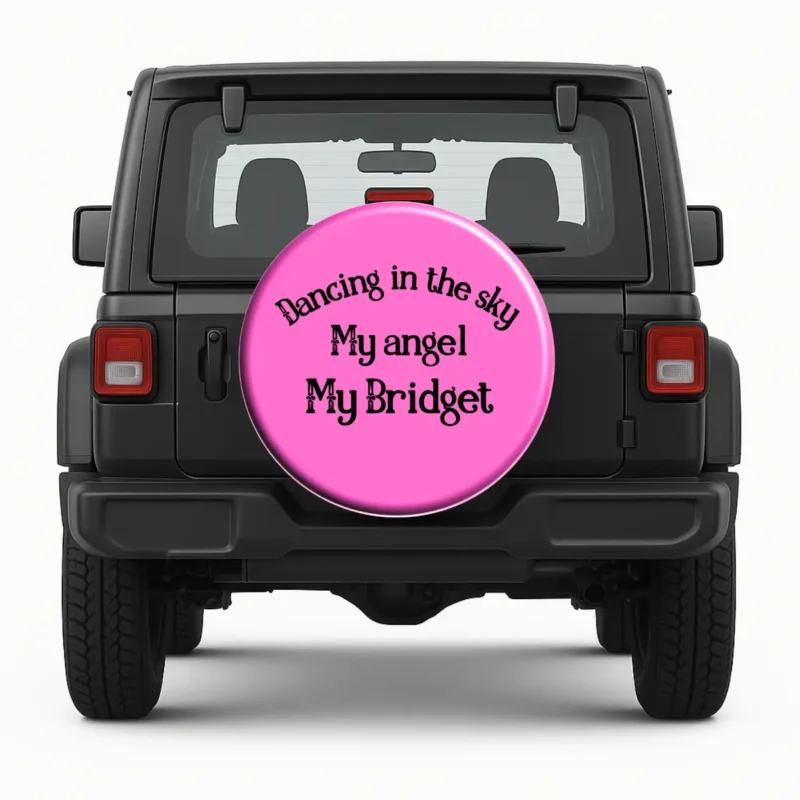Dancing In The Sky — custom spare tire cover by Wheel Shell