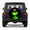 Grinch Wearing a Cap Spare Tire Cover